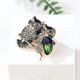 thumbnail image 4 of Broochs for women - Owl Sugar closed Rhinestone crystal beauty brooch jackets scarf, 4 of 4