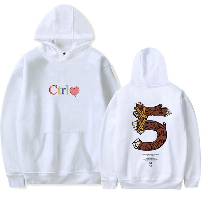 Chandails à Capuchon en Coton Vue SZA Impression 2D Tendance Mode pour Hommes et Femmes
