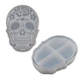 thumbnail image 1 of Molde De Soporte Para Joyas, Estilo Ataúd De Calavera, Caja De Cosméticos De Silicona Blanca, Molde Para Hacer Cajas, Molde De Silicona Artesanal No Tóxico Portátil Para Decoración De Maquillaje Diy Cateissary HA012853-00, 1 of 7