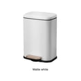 thumbnail image 4 of fastboy Cleverly Designed Bin For Efficient Waste Management In Kitchen For Bathroom And Kitchen Stainless Steel Trash Can white, 4 of 6
