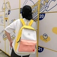 thumbnail image 1 of New Fashion Women‘S Portable Backpack Casual Wild Contrast Color Backpack, 1 of 6