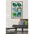 thumbnail image 2 of Minecraft - Simple Comic Steve Creeper Wall Poster, 22.375" x 34" Framed, 2 of 5