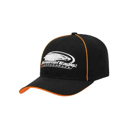 - Harley-Davidson Men's Screamin' Eagle Headline Flex Cap, Black HARLMH0313 (L/XL), Harley Davidson