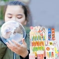 thumbnail image 3 of Safe Magic Bubble Glue Toy Blowing Colorful Bubble Ball Plastic Space Balloon, 3 of 6