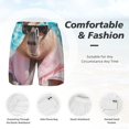 thumbnail image 5 of Lsque Mens Swim Trunks Island Vacation Guinea Pig Pattern - Bathing Suit Compression Liner - Beach Swim Shorts Swimwear - (S-3XL) - Stretch Quick Dry -Large, 5 of 9