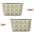 thumbnail image 2 of Picia Bright Sunflowers Printed Leather Travel Toiletry Bag,Cosmetic Organizer, Makeup Travel Bag, Durable Travel Pouch, Compact Toiletry Bag, Travel Accessories, 2 of 6