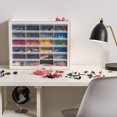 thumbnail image 2 of Screw Organizer Hardware Storage Organizer Drawer Parts Cabinet Plastic Drawer Storage for Hardware Crafts Small Parts Nuts and Bolts Tool Storage Scrapbook Art Hobby -, 2 of 5