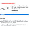 thumbnail image 2 of Right Valve Cover Gasket - Compatible with 1986 - 1989 Mercedes-Benz 560SL 1987 1988, 2 of 2