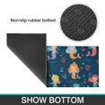 thumbnail image 6 of Dark Blue Mermaid Pattern Kitchen Rugs Sets Of 2,Anti Fatigue Kitchen Mat Rugs Non Slip Washable,Decorative Kitchen Floor Mats for Kitchen,Sink,Laundry,17"x30"+17"x47", 6 of 7