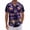 Palm Tree Purple, variant on Mens Hawaiian Shirts Tops Short Sleeve Floral Button Down Beach Shirt Vintage Tropical Palm Summer Lightweight Blouses Male