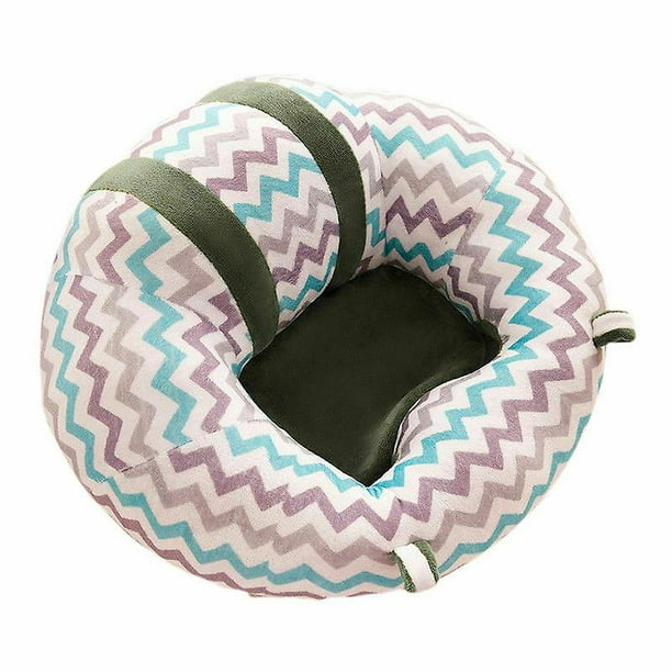 Siège de soutien pour bébé assis coussin de pouf doux oreiller en peluche  coussin de chaise 