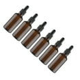 TUIBELYN 12pc 50ml Amber Glass Dropper Bottles w/ Eye Droppers for Oils