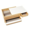 thumbnail image 3 of Umbra Stowit Jewelry Box Accessory Organizer White/Natural, 3 of 11