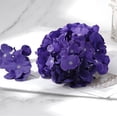 thumbnail image 4 of 10 Pcs Purple Hydrangea Silk Fake Flowers, Full Artificial Flowers Heads with Stems for DIY Home Wedding Bridal Shower Baby Shower Shop Party Decor, 4 of 7