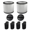 Mlless Vacuum Cleaner Lid Filters for 5 Gallon Wet/Dry Vacuum Cleaners