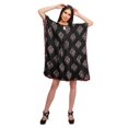thumbnail image 2 of Moomaya Robe Courte de Caftan de Plage, Robe de Couverture Imprimée, Kaftan pour Femmes, Tenue de Plage, Couverture, 2 of 4