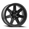 thumbnail image 4 of 17x9 Mayhem Convoy Satin Black Wheel 6x5.5 (-6mm), 4 of 4