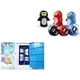 thumbnail image 2 of Juego de pista de carreras, 25,5 x 14,5 x 28 cm, material ABS, con vagón eléctrico, tobogán de pingüino, diseño colorido, duradero, desarrollo de habilidades motoras finas, para niños pequeños y niños, 2 of 5