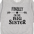 thumbnail image 3 of Inktastic Finally I'm the Big Sister Toddler Sweatshirt, 3 of 4