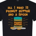 thumbnail image 4 of Inktastic Peanut Butter Spoon T-Shirt, 4 of 5