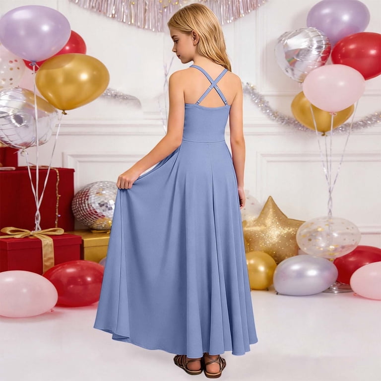 formal gown girl special occasion dresses 7-16 Girls | Fashion Sequins Dresses and horsehair hem Pink satin back ties and matching lining with crinoline Hand wash is most recommended as per tag instructions Rare Editions quality brand girls sleeveless full length ballgown style dress Weebloom Dress For Teen Girls