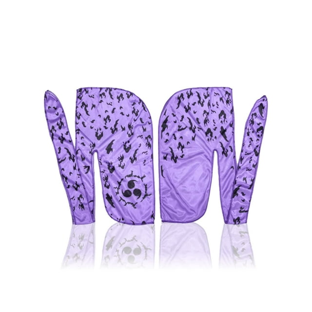 Art Silky Pattern Anime Durag Waves with Long Tails and Quadruple ...