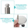 thumbnail image 4 of PENIKOKO 2-Pack Stainless Steel Toilet Seat Fixing Kit Replacement Parts for Toilet Seat Repair and Maintenance, 4 of 8