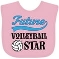 thumbnail image 3 of Inktastic Future Volleyball Star Boys Baby Bib, 3 of 4