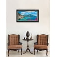 thumbnail image 2 of DECORARTS - Amalfi Coast,Italy. Beautiful Coastal View, Giclee Print on Acid Free Cotton Canvas Matching with Solid Wood Black Silver Frame. Total Size: W 27.25" x H 15.25", 2 of 5