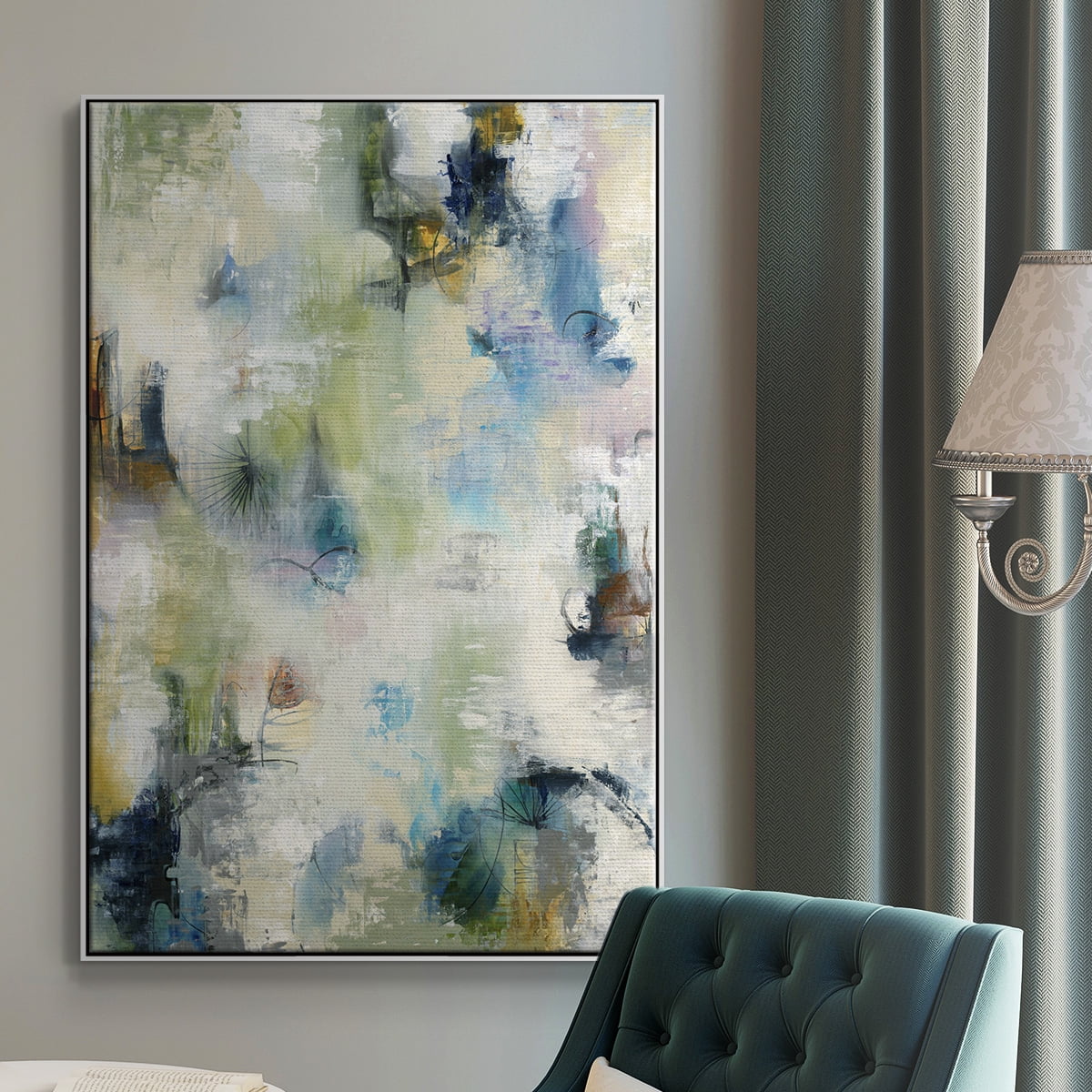 Making Magic Framed Premium Gallery Wrapped Canvas - Ready to Hang - 17 x 25 - White Floating Frame
