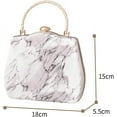 thumbnail image 2 of Kukuzhu Women Evening Bags Chic Marble Wedding Party Evening Clutch Purse Crossbody Bag, 2 of 6