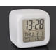 thumbnail image 2 of Reloj despertador digital para niños, con repetición y luz nocturna, fácil configuración, reloj de silicona para hora, visualización de fecha, funciona con pilas (blanco), 2 of 5