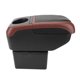 thumbnail image 1 of Arrillador de Reposabrazos, Reposabrazos de Consola de Automóvil con Universal Con Almacenamiento de Doble Capa y 6 Puertos USB, Caja de Almacenamiento de Reposabrazos de Cuero Pu, 1 of 7