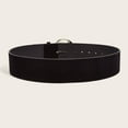 thumbnail image 2 of SWSMCLT Women's Metal Belt For Dress Buckle Casual Vintage D Ring Summer Faux Leather Fashion Adjustable Belts Black X-Small-Large, 2 of 4