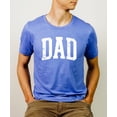 thumbnail image 2 of Dad Vintage Shirt for Men Bold Distressed Father's Day T-Shirt Heather Blue Shirt Adult X-Large, 2 of 5