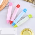 thumbnail image 4 of CoreLiving Silicone Food Writing Pen Cake Decorating Tool, Chocolate Cake Decoration Tool with 4 Interchangeable Tips, Icing Piping Pastry Nozzles Set for Cookie Frosting, Baking Kitchen Supplies, 4 of 5