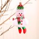 thumbnail image 3 of Bearachild Adorno navideño de moda, colgante colgante de Navidad, muñeco de dibujos animados, decoración de fiestas, accesorios para interiores Kits de decoración para fiestas Papá Noel, 3 of 6