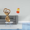 thumbnail image 2 of Escultura De Serpiente Para Amantes De San Valentín, Adorno Para El Año Del Amor, Regalo De Aniversario, Figurita Feng Shui, Artesanía, Recuerdo Para La Familia, Sala De Estar Y Oficina., 2 of 8