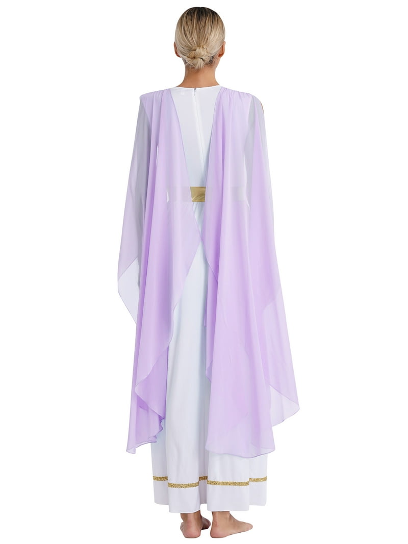long sleeve toga dress Love Odyssey Toga Dress (White)