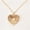 Gold, variant on Hollow Heart Shape Pendant Necklace Openable Locket Necklaces Women Jewelry Gift