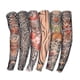 thumbnail image 1 of Mangas de tatuaje para brazo, paquete de 6 medias de nailon con tatuajes temporales falsos para hombre, 1 of 1