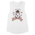 thumbnail image 1 of Country Ghost Howdy Women's Muscle Tank Large White, 1 of 5