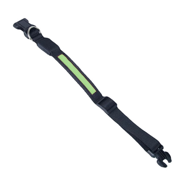 Collar LED recargable para perros, collar reflectante ajustable que brilla de seguridad por la noche