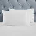thumbnail image 6 of Superior Moonlawn Embroidered Cotton Bed Sheet Set, King, White, 6 of 11