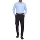 thumbnail image 2 of CAMISAS DE NEGOCIO DE MANGA LARGA PARA HOMBRES CON PATRÓN A CUADROS S AZUL BLANCO, 2 of 5