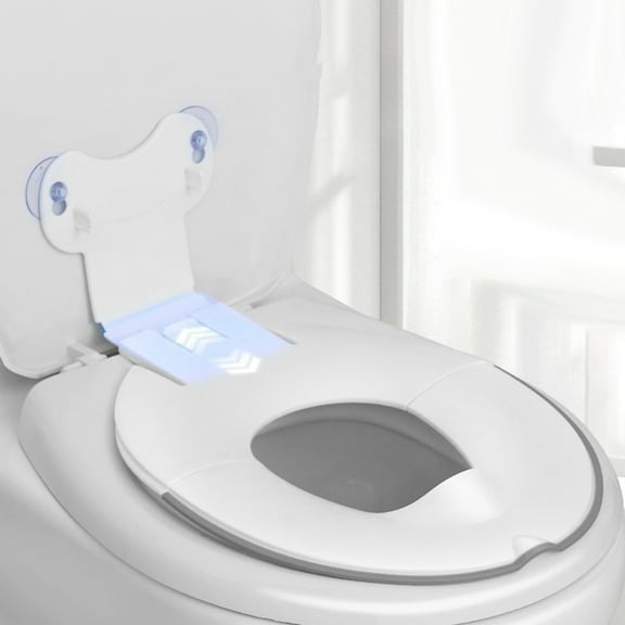 Portable Potty Seat for Kids with Splash Proof Design , Sliding Design & Suction Cups, Fits 99% Toilets Including Smart Toilets, Easy Fold for Home and Travel Use