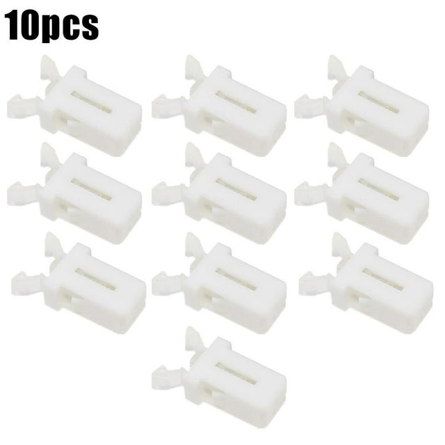 AAAAATrashCanLockSelf-LockingSwitchReplacement Catch Bin Latch Repair Clip Plastic Black Or White Hardware Home Improvement Part