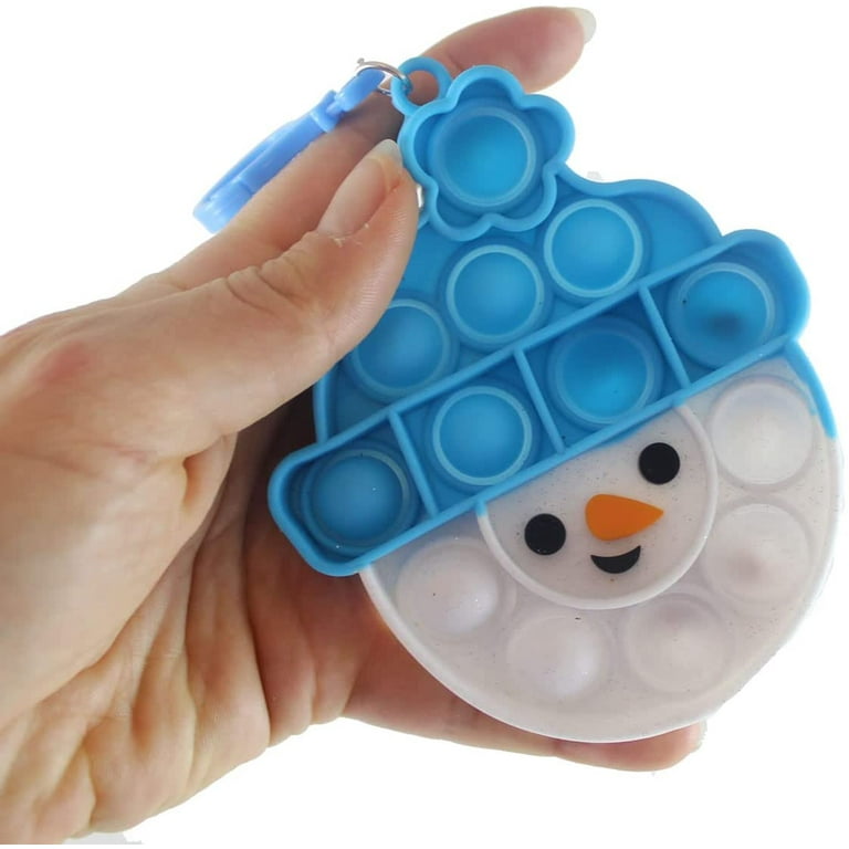 Snowman Winter Hat Bubble Poppers 6