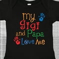 thumbnail image 4 of Inktastic Gigi and Papa Love Me Grandkids Boys or Girls Baby Bodysuit, 4 of 5