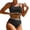 D597/Black, variant on Afdoent Women's Bikini Sets New Women's Split Swimsuit Bikini Two Piece Swimwear Bathing Suit Vintage Swimwear